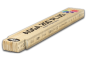 Preview: ADGA 250 PLUS - 2m Holz Zollstock natur, incl. Digitaldirektdruck, Metallgelenke